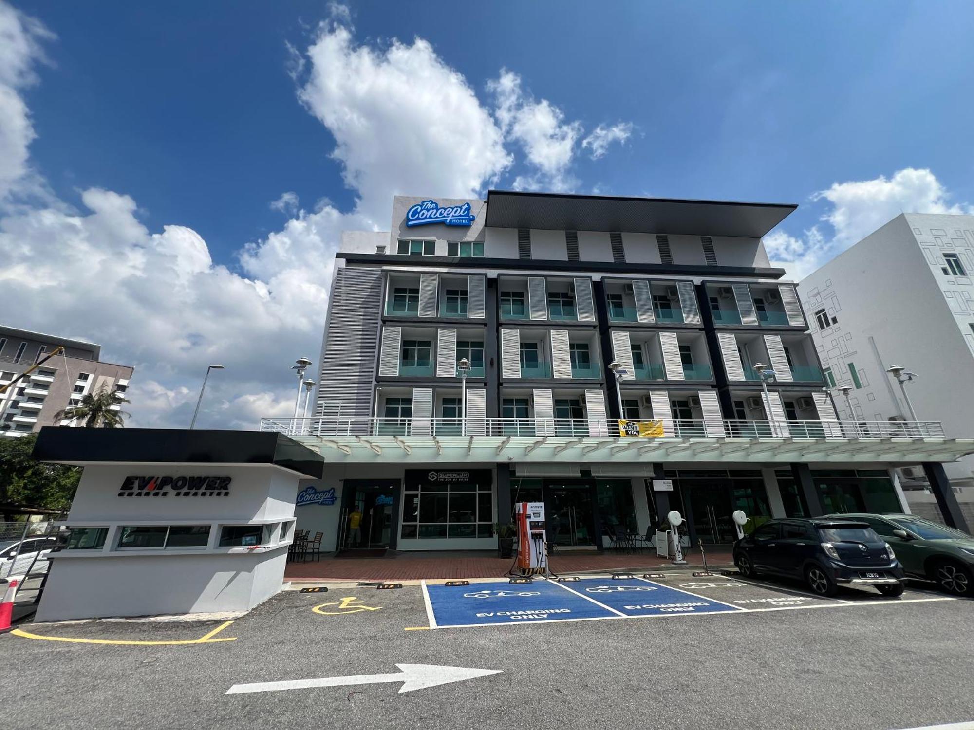The Concept Hotel Melaka City Malacca Exterior foto